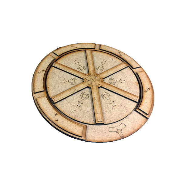 Barrage - Ruota in legno