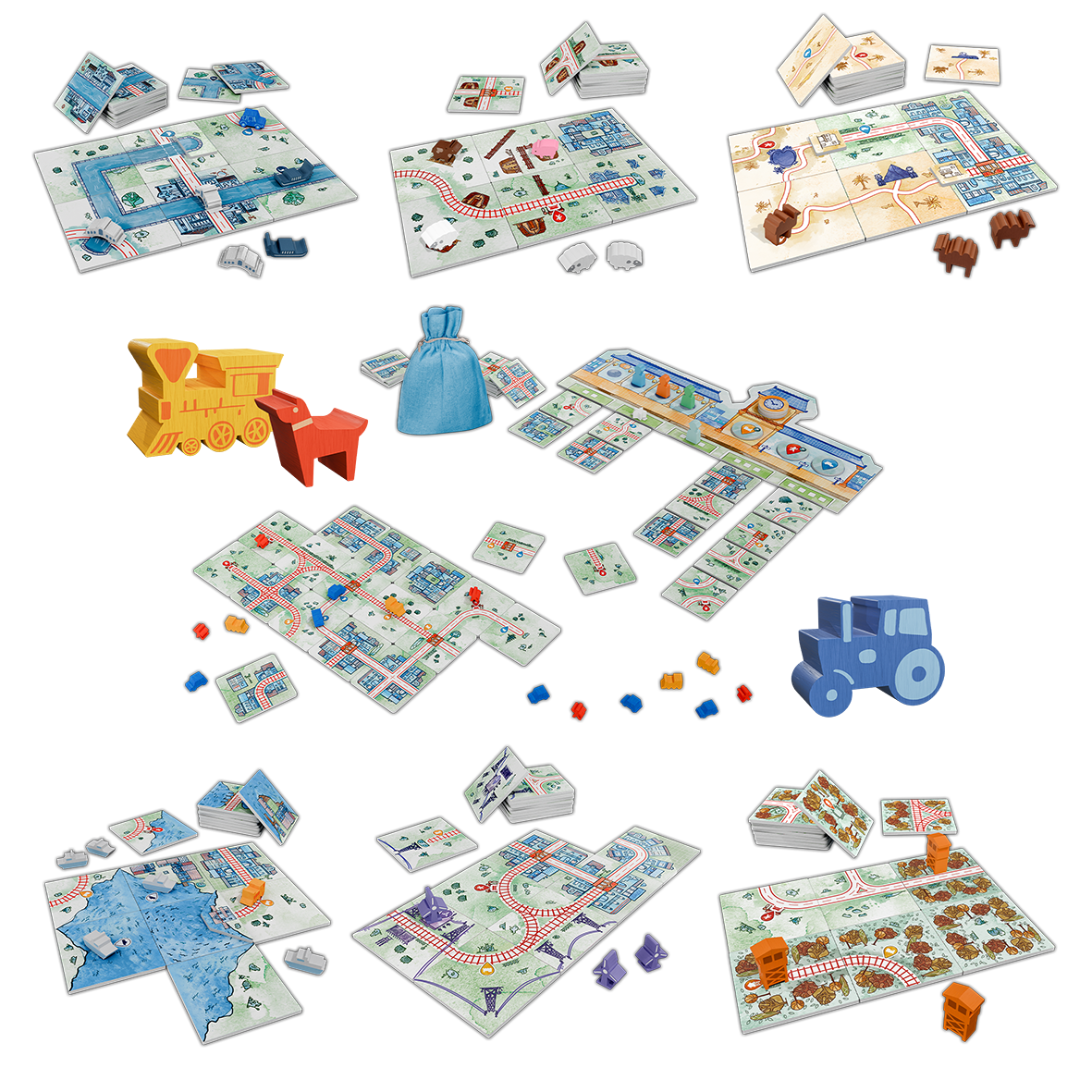 Railroad Tiles - Collector's Edition