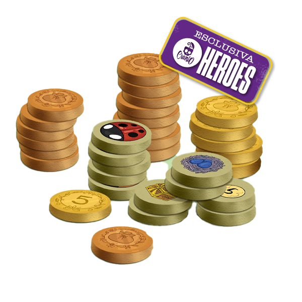 A Wild Venture - Wooden Token Set