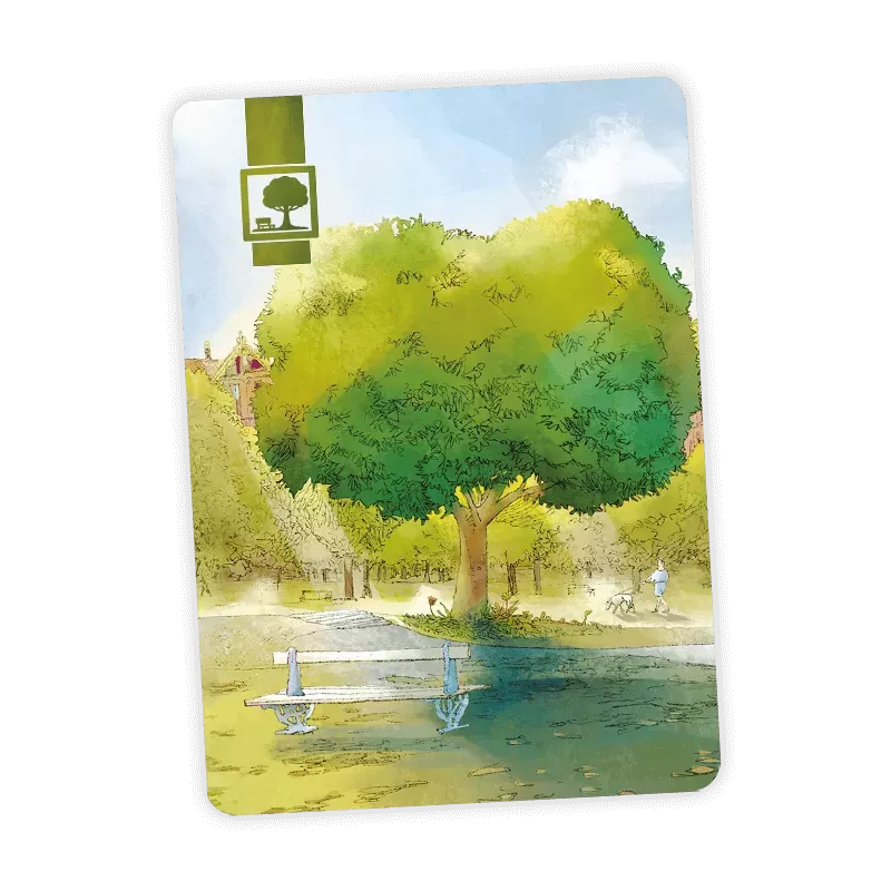Sunrise Lane - Carta Parco